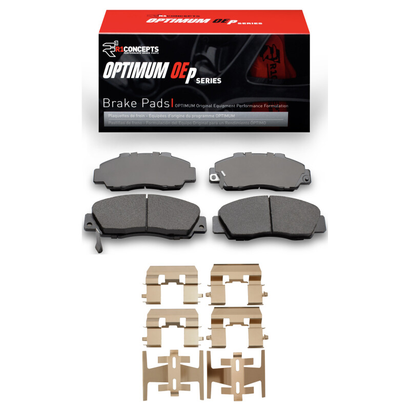 R1 1991-2002 Acura RL Front R1 Optimum OE Pads & Hardware Kit - 2551-0503-01