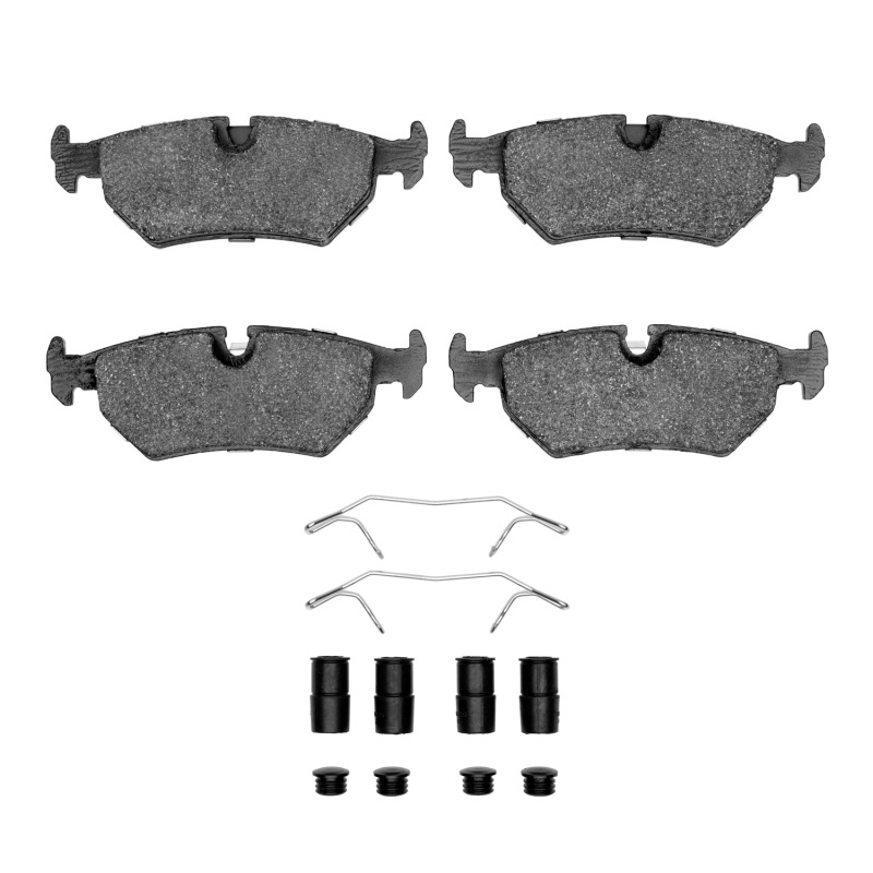 R1 90-95 Jaguar XJRS Rear Optimum OE Pads & Hardware Kit - 2551-0517-01