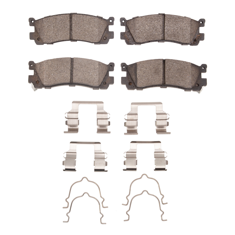 R1 92-98 Mazda 929 Rear Optimum OE Pads & Hardware Kit - 2551-0553-01