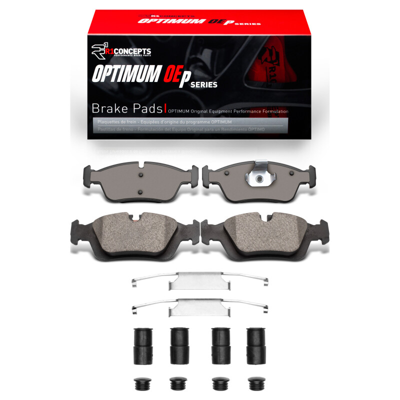R1 91-98 BMW 318I Front Optimum OE Pads & Hardware Kit - 2551-0558-02