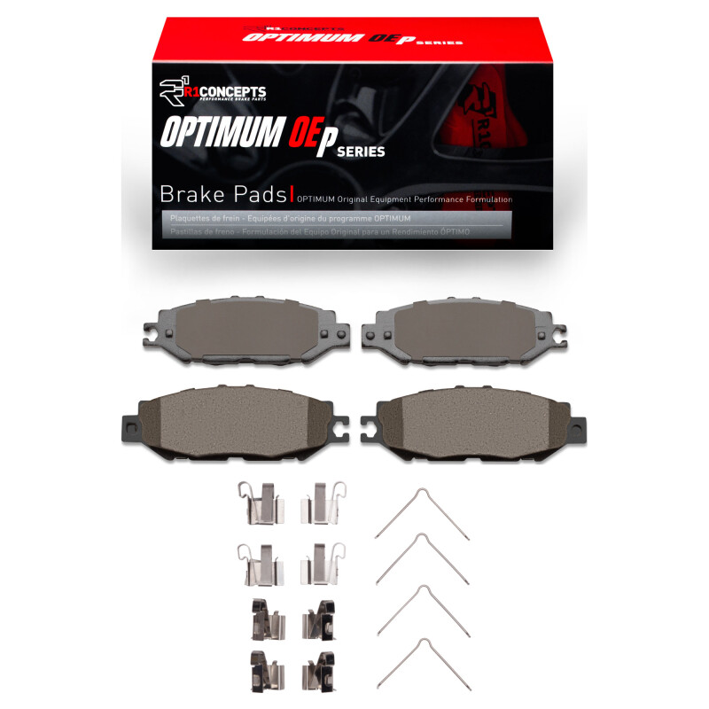 R1 93-00 Lexus LS400 Rear Optimum OE Pads & Hardware Kit - 2551-0613-01
