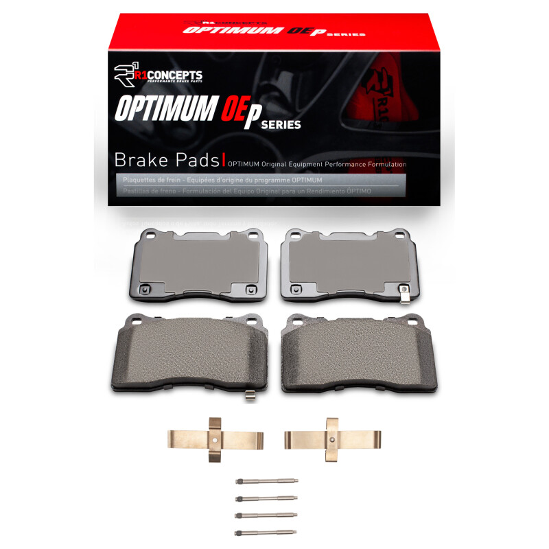 R1 04-08 Acura TL Front Optimum OE Pads & Hardware Kit - 2551-1001-05