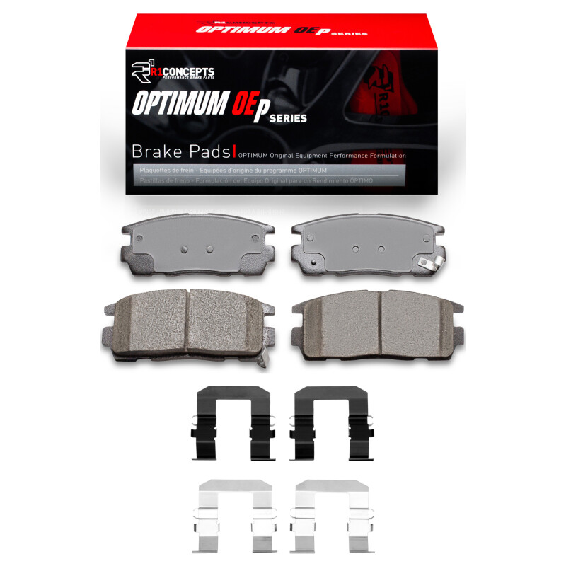 R1 2007-2017 Chevrolet Captiva Sport Rear R1 Optimum OE Pads & Hardware Kit - 2551-1275-01