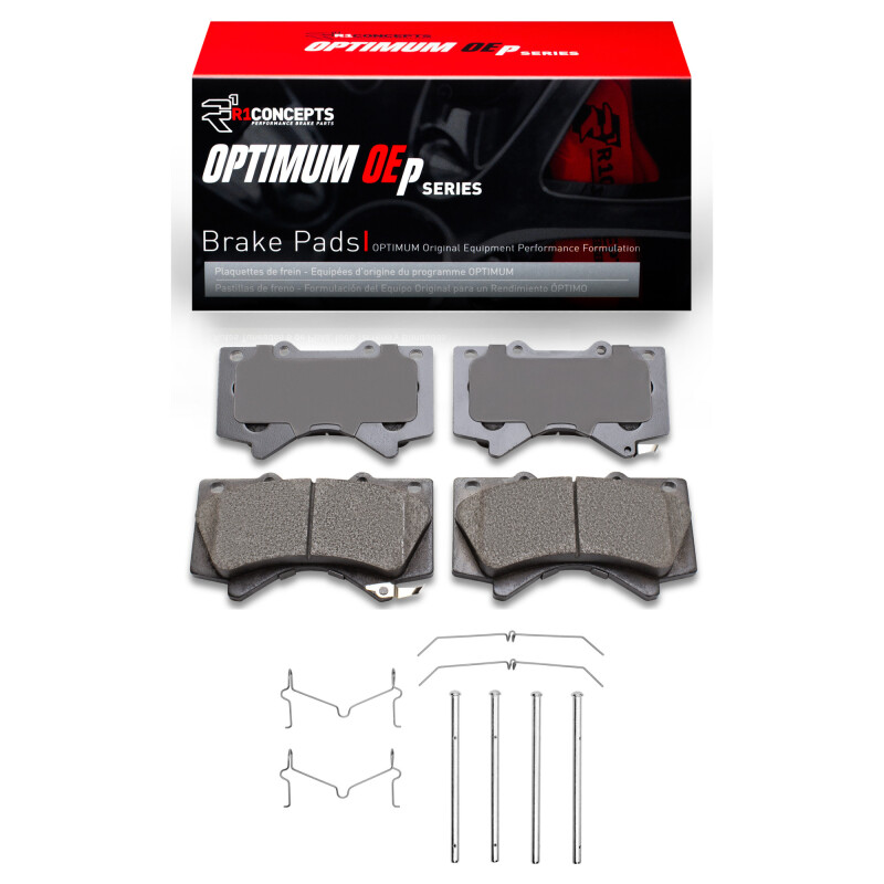 R1 2007-2022 Lexus LX570 Front R1 Optimum OE Pads & Hardware Kit - 2551-1303-01