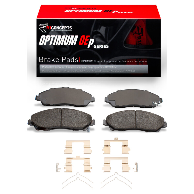 R1 2007-2025 Acura MDX Front R1 Optimum OE Pads & Hardware Kit - 2551-1723-01