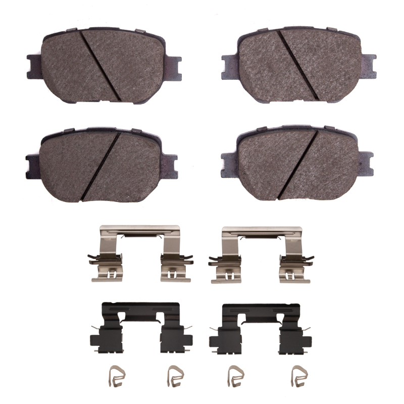 R1 2014-2015 Lexus IS250 Front R1 Optimum OE Pads & Hardware Kit - 2551-1733-01