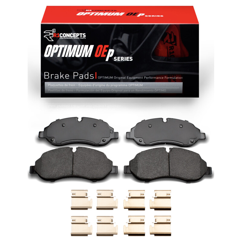 R1 15-25 Ford Transit-150 Front Optimum OE Pads & Hardware Kit - 2551-1774-01