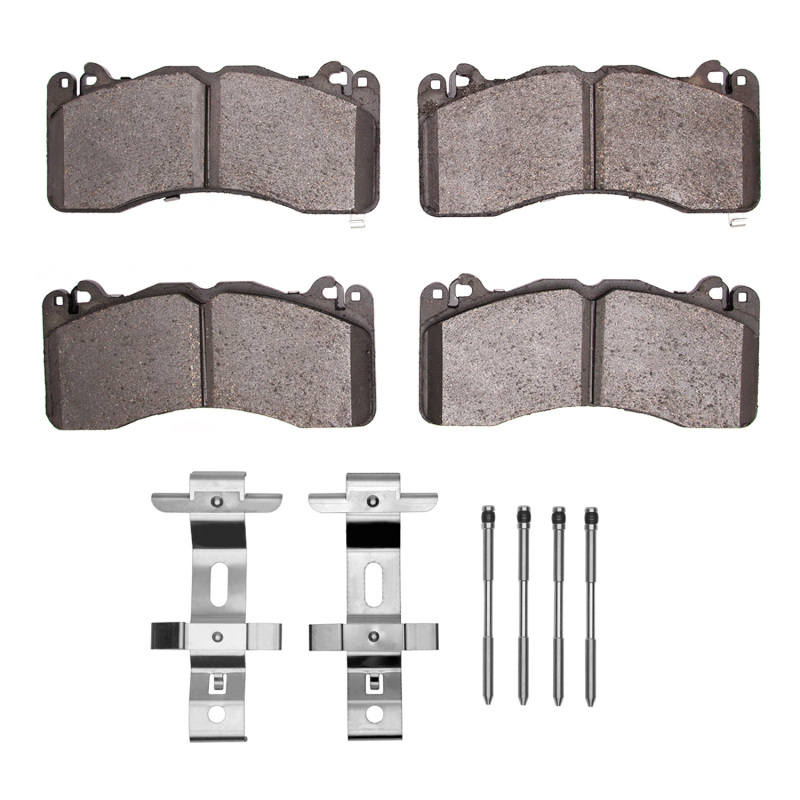R1 2015-2023 Ford Mustang Front R1 Optimum OE Pads & Hardware Kit - 2551-1792-01