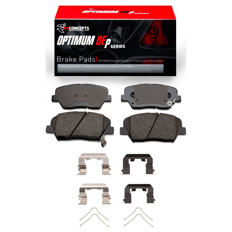 R1 10-25 Hyundai CRETA (Mexico) Front Optimum OE Brake Pads & Hardware Kit - 2551-1815-01