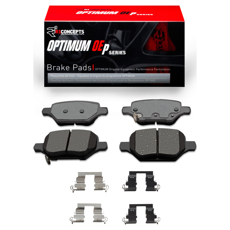 R1 18-22 Buick Encore Rear Optimum OE Pads & Hardware Kit - 2551-2168-01