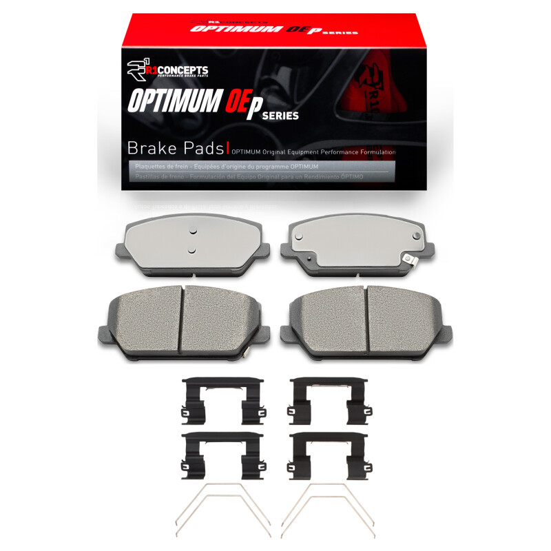 R1 2019-2022 Hyundai Veloster N Front R1 Optimum OE Pads & Hardware Kit - 2551-2211-01
