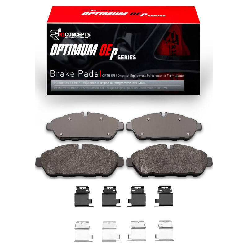 R1 20-25 Ford Transit-150 Front Optimum OE Pads & Hardware Kit - 2551-2301-01