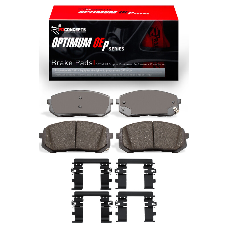 R1 21-25 Hyundai Elantra Front Optimum OE Pads & Hardware Kit - 2551-2400-01