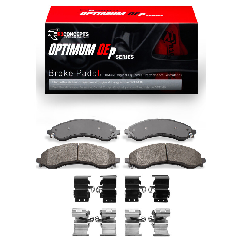 R1 21-25 Chevrolet Express 4500 Front Optimum OE Pads & Hardware Kit - 2551-2404-01