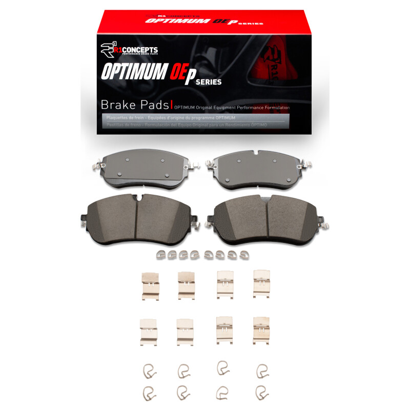 R1 2021-2024 Jaguar E-Pace Front R1 Optimum OE Pads & Hardware Kit - 2551-2416-01