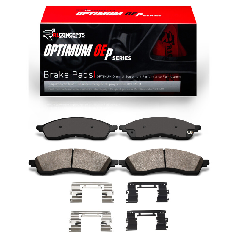 R1 21-24 Ford Edge Front Optimum OE Pads & Hardware Kit - 2551-2427-01