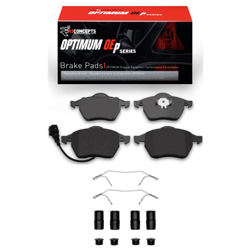 R1 01-06 Audi TT Quattro Front Optimum OE Pads & Hardware Kit - 2552-0687-11