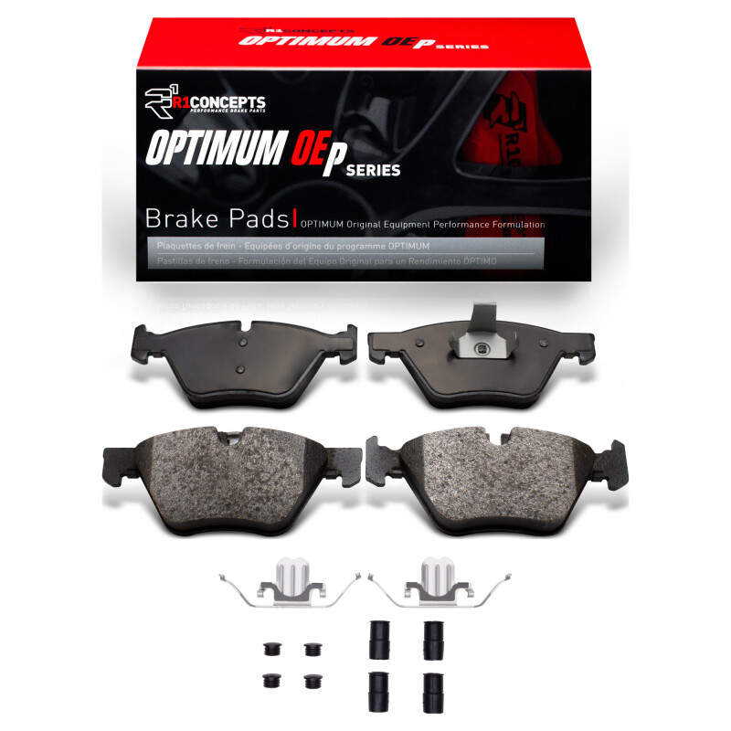 R1 2006-2010 BMW 328I xDrive Front R1 Optimum OE Pads & Hardware Kit - 2552-1061-01