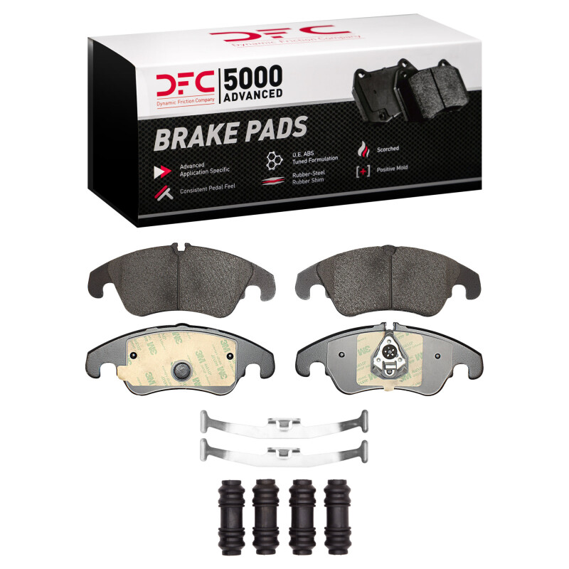 R1 11-16 Audi A4 Quattro Front Optimum OE Pads & Hardware Kit - 2552-1322-01