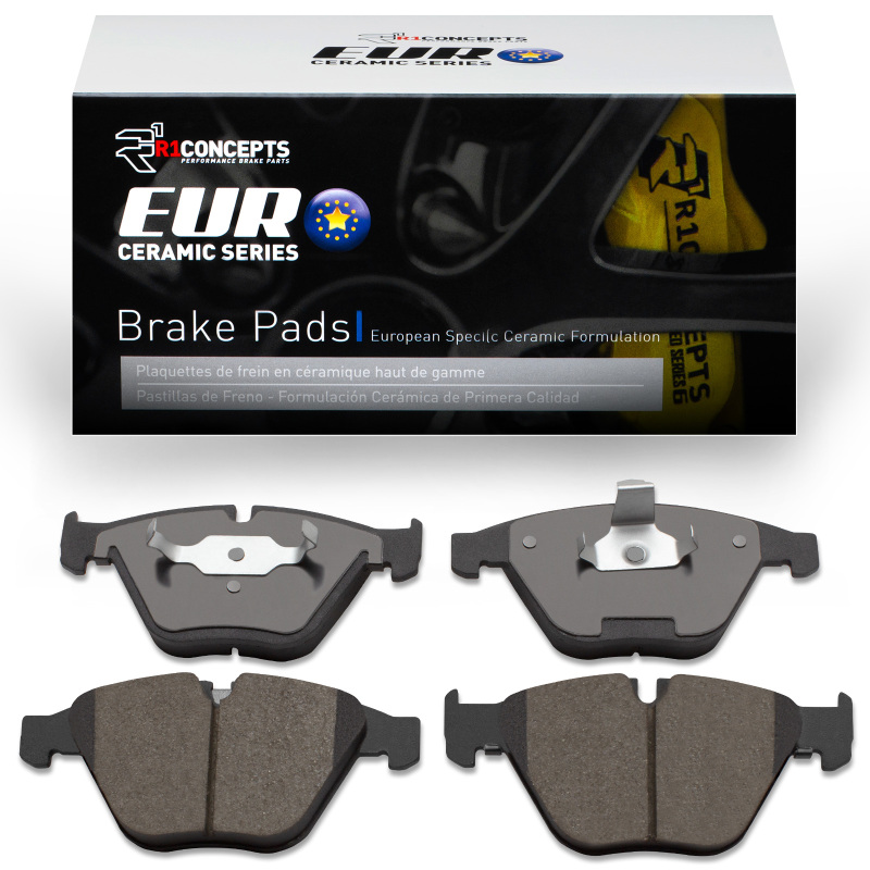 R1 02-13 BMW M3 Front Euro Ceramic Brake Pads - 2600-0918-00