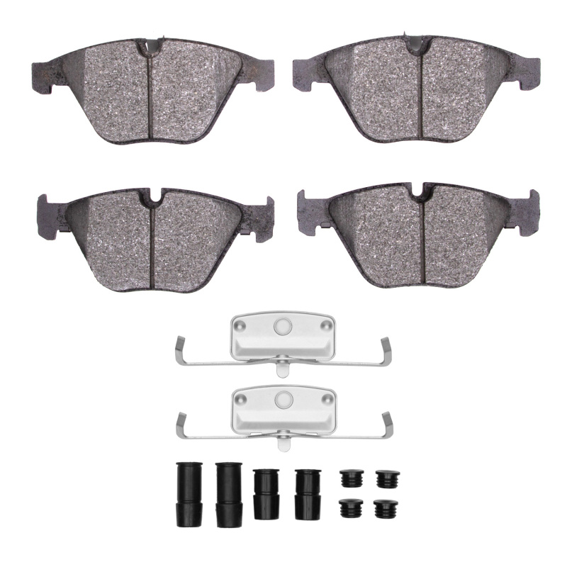 R1 2007-2016 BMW 335I Front R1 Euro Ceramic Pads & Hardware Kit - 2600-0918-11