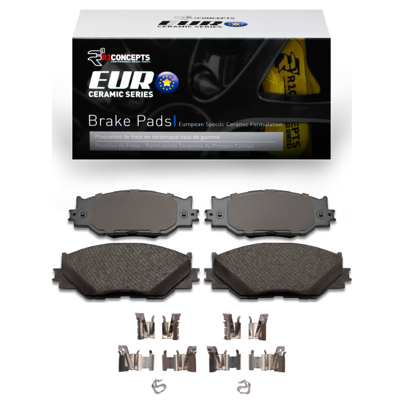 R1 06-15 Lexus IS250 Front Euro Ceramic Pads & Hardware Kit - 2600-1178-01