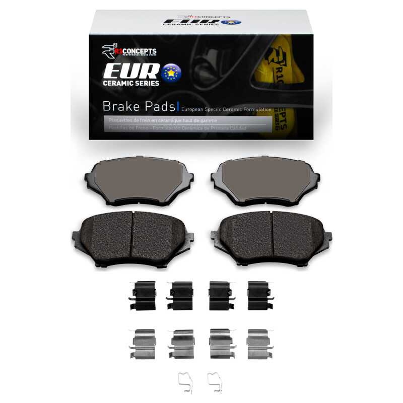 R1 06-15 Mazda MX-5 Miata Front Euro Ceramic Pads & Hardware Kit - 2600-1179-01