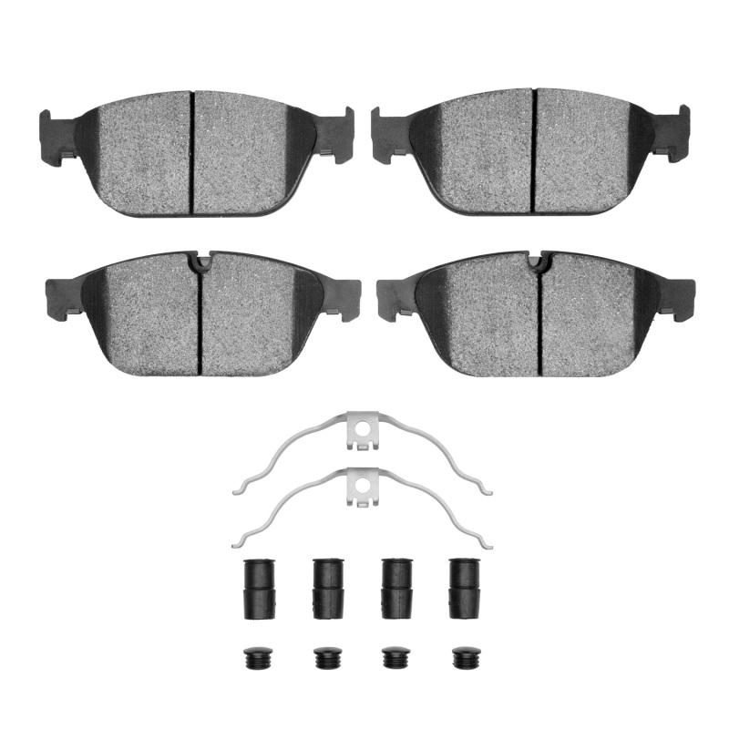 R1 11-18 Audi SQ5 Front Euro Ceramic Brake Pads & Hardware Kit - 2600-1546-01