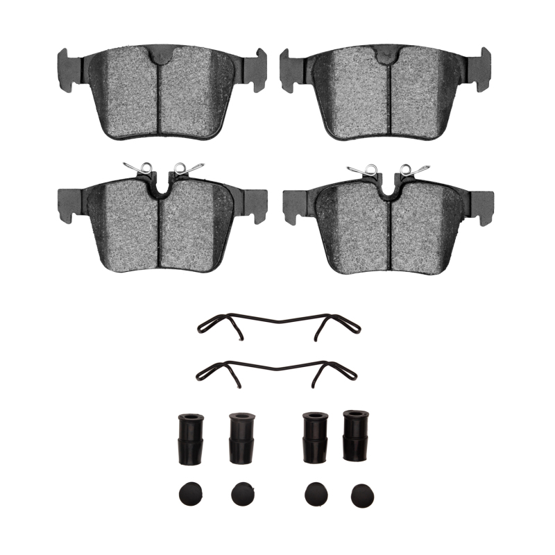 R1 2015-2025 Jaguar I-Pace Rear R1 Euro Ceramic Pads & Hardware Kit - 2600-1821-01