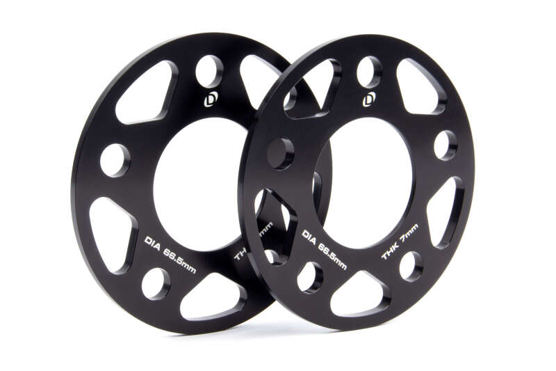 Dinan Wheel Spacer Kit - 66.5mm CB / 7mm Thick (Set of 2) - D210-2025