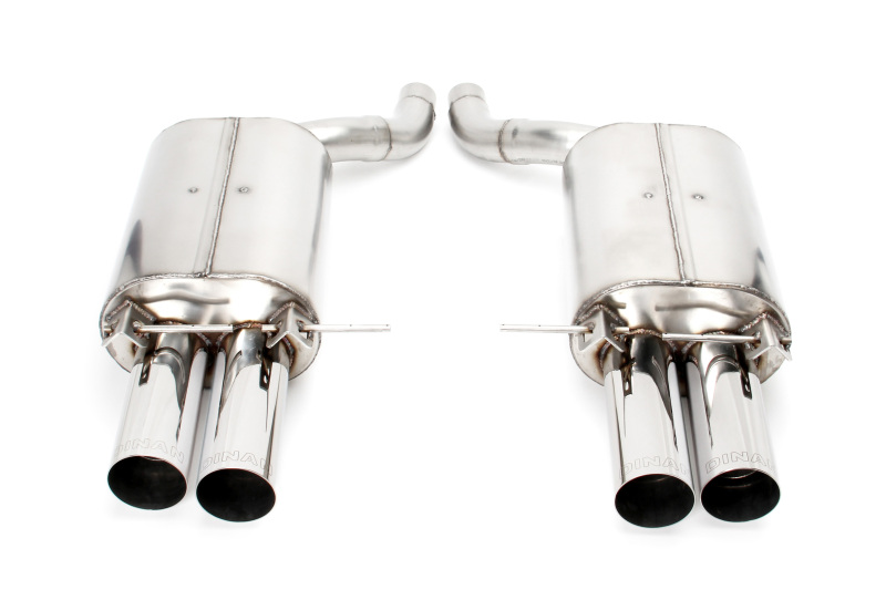 Dinan 06-10 BMW M5 Freeflow Axleback Exhaust System - Polished - D660-0009A