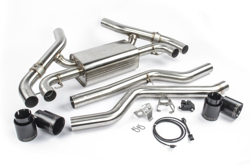 Dinan 20-26 BMW M340i Freeflow Axleback Exhaust System - Black - D660-0085-BLK