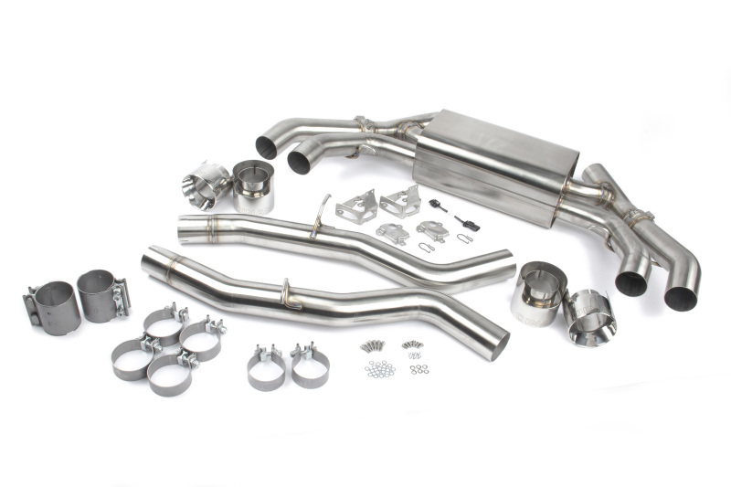 Dinan 20-25 BMW X4 M Freeflow Axleback Exhaust System - Polished - D660-0086