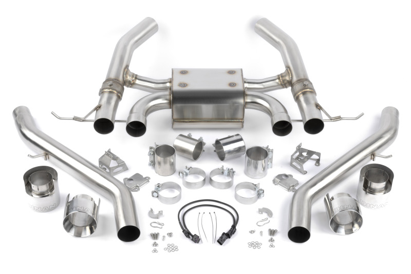 Dinan 21-26 BMW M3 Freeflow Axleback Exhaust System - Polished - D660-0093