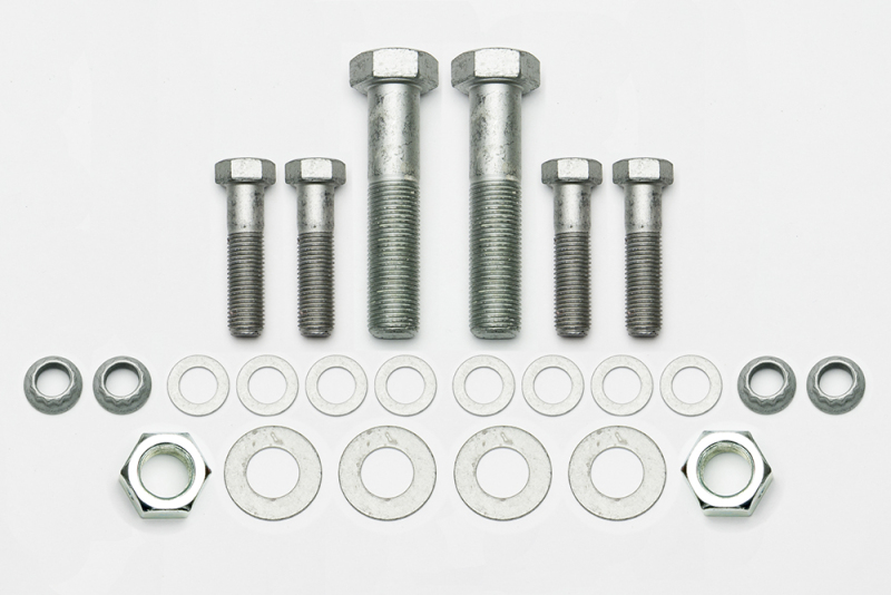 Wilwood bolt kit BRACKET/SPINDLE cdp b&e body 62-72 drum - 230-10818