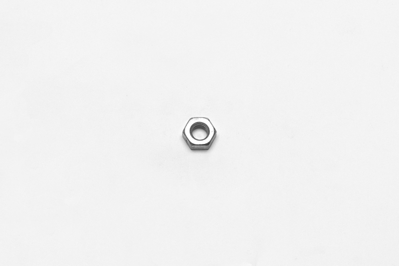 Wilwood nut M10-1.5 center lock clear zinc - 230-12074
