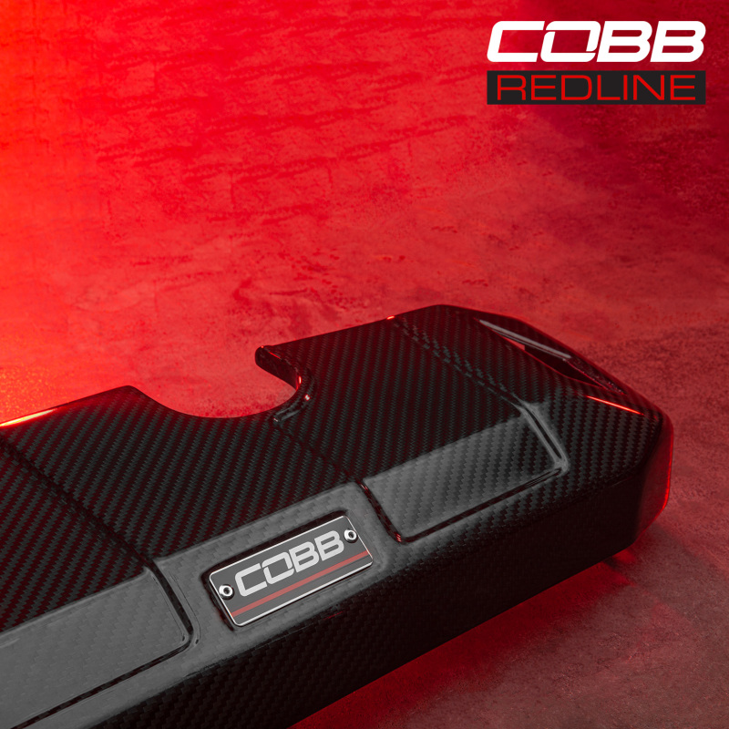 Cobb 17-20 Ford F-150 EcoBoost 3.5L/Raptor / 18-20 F-150 2.7L Redline Carbon Fiber Coolant Cover - 8F1700