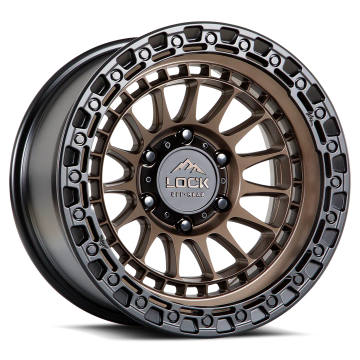 LOCK OFFROAD MOJAVE 17x9.0 5x127 -12mm Matte Bronze