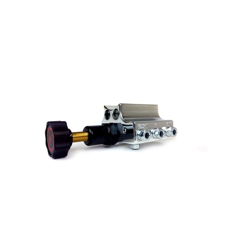 Baer Brakes Remaster Adjustable Left Port Proportioning Valve - Polished - 2000058LP