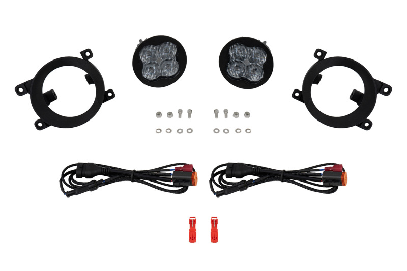 Diode Dynamics 13-15 Toyota RAV4 SS3 LED Foxbeam Fog Light Kit - DD8961