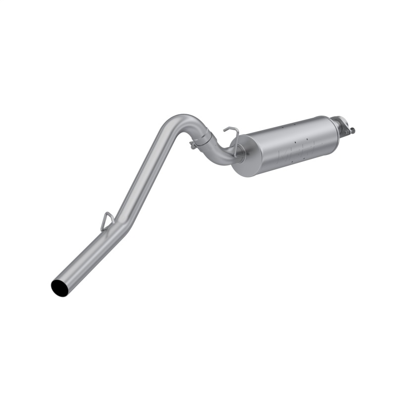 MBRP 00-06 Jeep Wrangler TJ Inline-4 2.5L/Inline-6 2.5in Aluminized Steel Cat Back Single Side Exit - S5500P