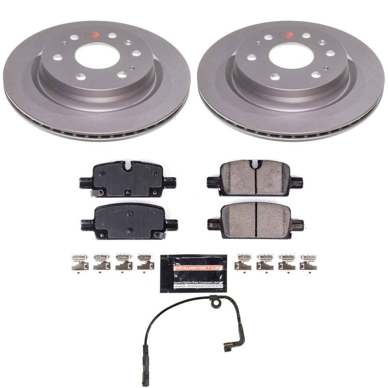 Power Stop 23-25 Chevrolet Colorado Rear Z23 Coated Brake Kit - CPK9210-23