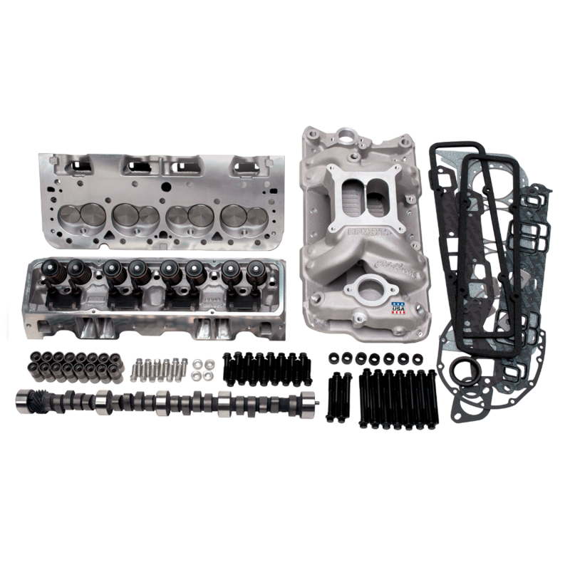 Edelbrock 410Hp Total Power Package Top-End Kit 1955 And Later SB-Chevy - 2098