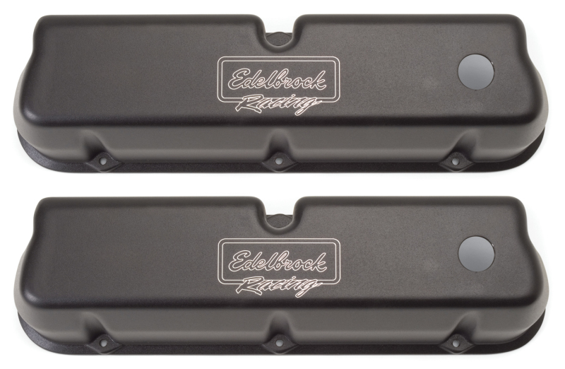 Edelbrock Valve Cover Victor Series Ford 289-302-351W CI V8 Tall Black - 41263