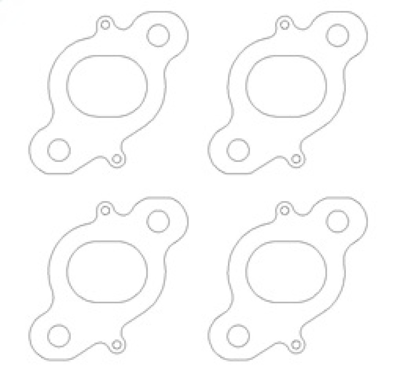 Cometic Nissan CA18 DET .030 inch DOHC Exhaust Gasket (4 pcs per Kit) - C4523