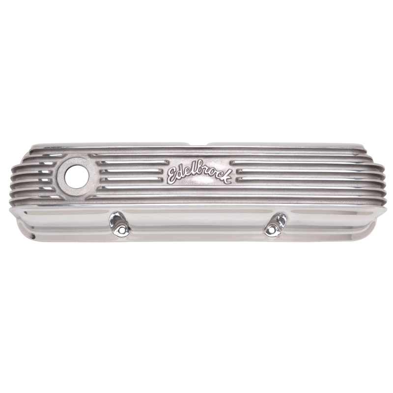 Edelbrock Valve Cover Classic Series Ford 1958-1976 FE V8 Polshed - 4162