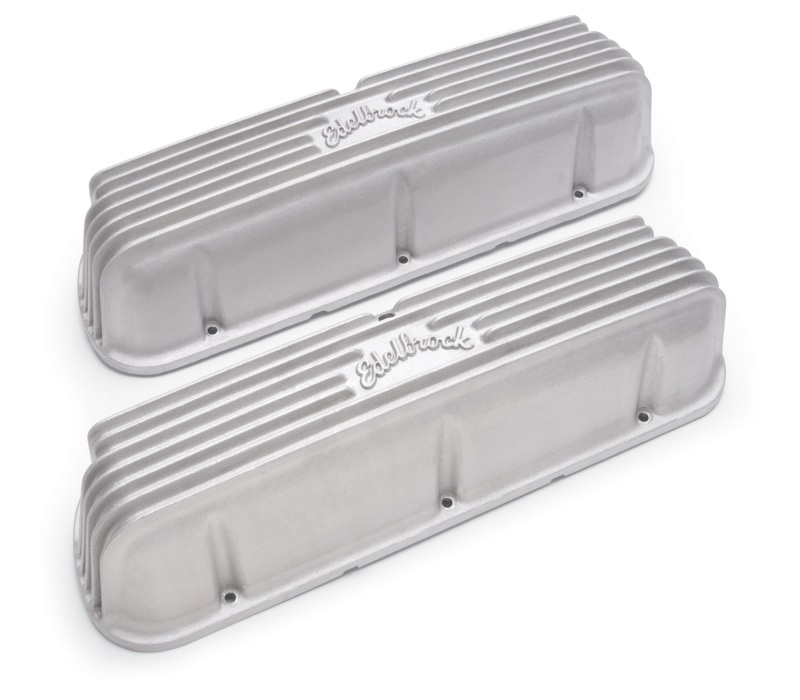 Edelbrock Valve Cover Classic Series Ford 1962-95 221 351W V8 Satin - 41609