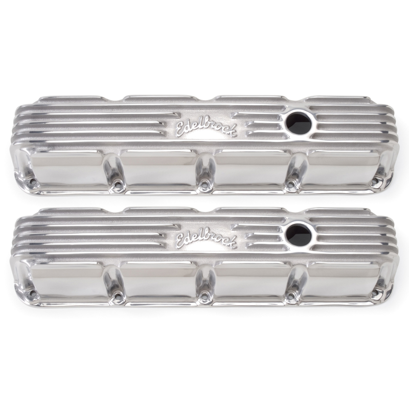 Edelbrock Valve Cover Classic Series Chrysler Magnum V8 Polshed - 4177