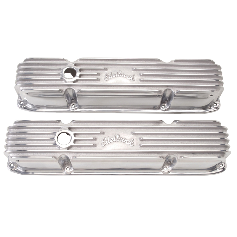 Edelbrock Valve Cover Classic Series Chrysler 383/440 CI V8 Polshed - 4192