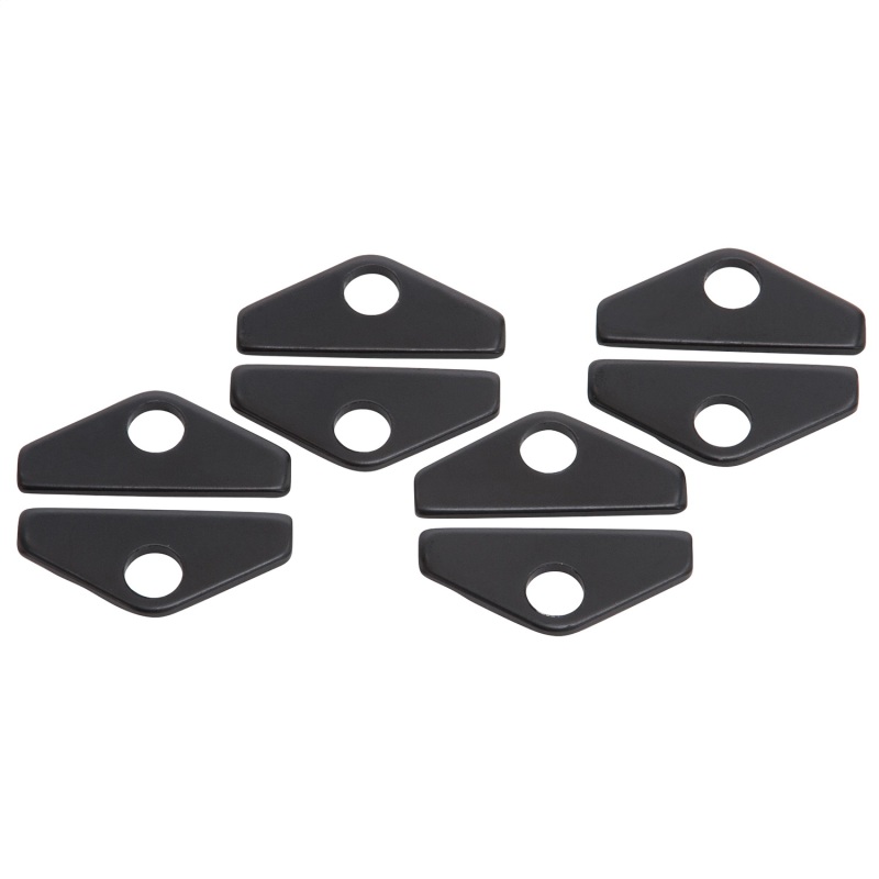 Edelbrock Vc Hold Down Tab Kit Universal Steel Black Set of 8 - 44273